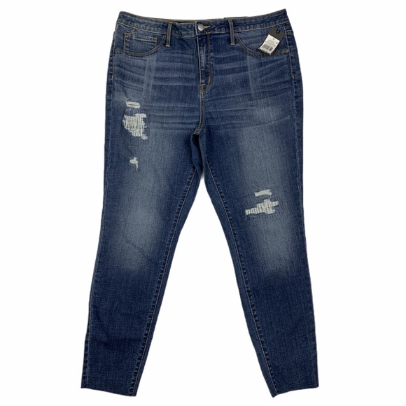 mossimo denim mid rise jegging power stretch